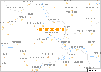 map of Xianongchang