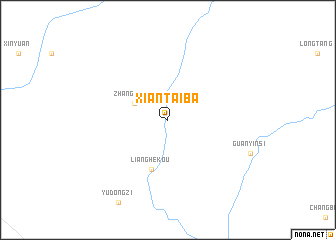 map of Xiantaiba