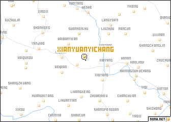 map of Xianyuanyichang