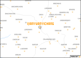 map of Xianyuanyichang