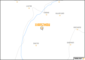 map of Xi\