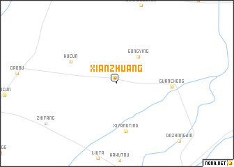 map of Xianzhuang