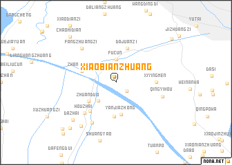 map of Xiaobianzhuang