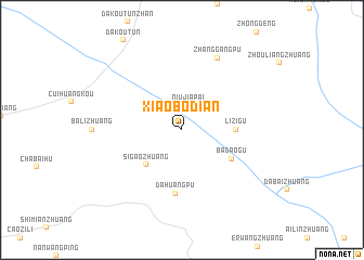 map of Xiaobodian