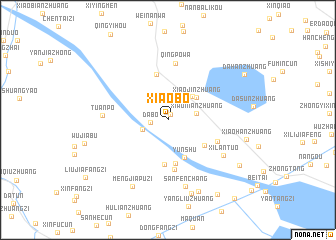 map of Xiaobo