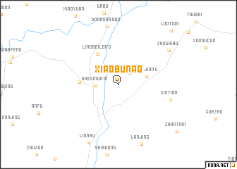 map of Xiaobunao