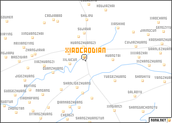 map of Xiaocaodian