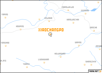 map of Xiaochangpo