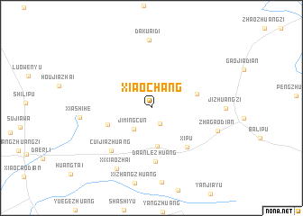 map of Xiaochang