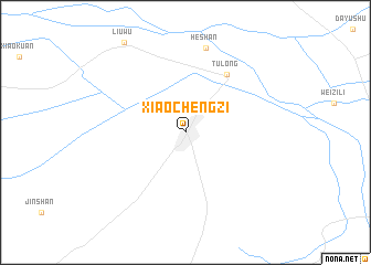 map of Xiaochengzi