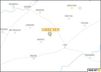 map of Xiaochen