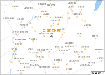 map of Xiaochen