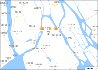 map of Xiaochikan