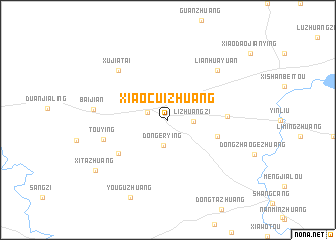 map of Xiaocuizhuang