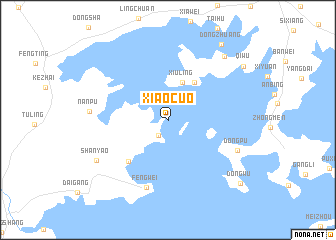 map of Xiaocuo