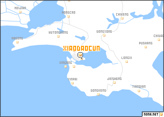 map of Xiaodaocun