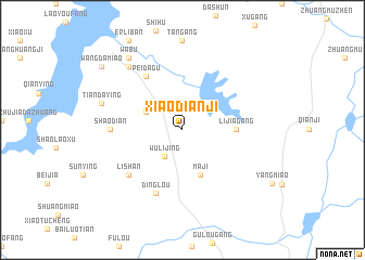 map of Xiaodianji