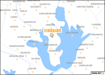 map of Xiaodian