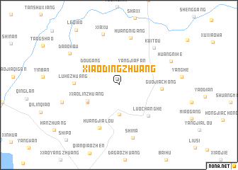 map of Xiaodingzhuang