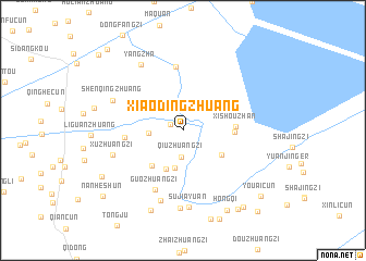 map of Xiaodingzhuang