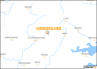 map of Xiaodongjiao