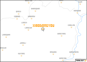 map of Xiaodongyou