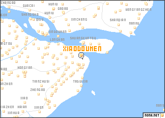 map of Xiaodoumen