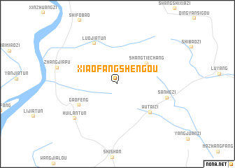 map of Xiaofangshengou