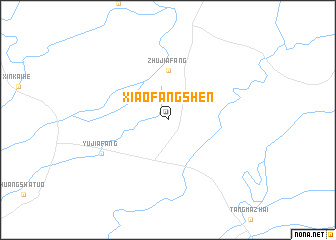 map of Xiaofangshen