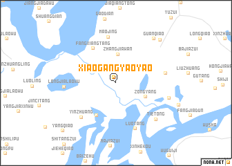 map of Xiaogangyaoyao