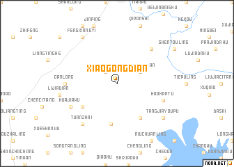 map of Xiaogongdian