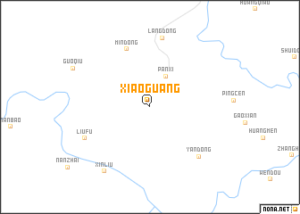 map of Xiaoguang