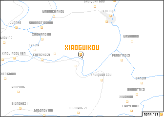 map of Xiaoguikou