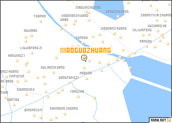 map of Xiaoguozhuang