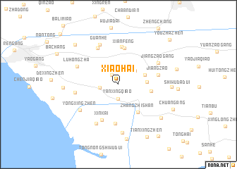 map of Xiaohai