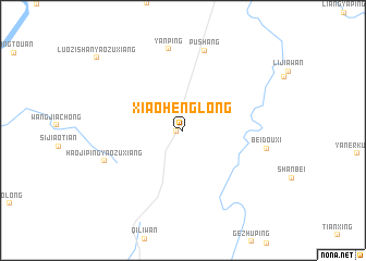 map of Xiaohenglong