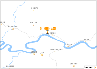 map of Xiaohexi