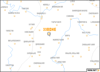 map of Xiaohe
