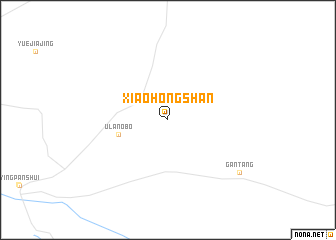 map of Xiaohongshan