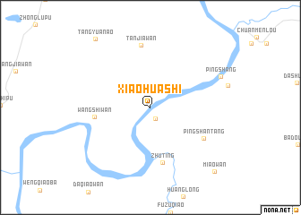 map of Xiaohuashi