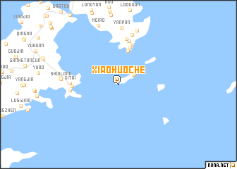 map of Xiaohuoche