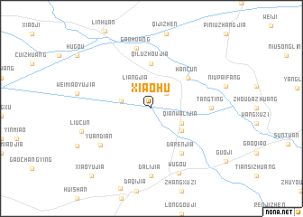 map of Xiaohu