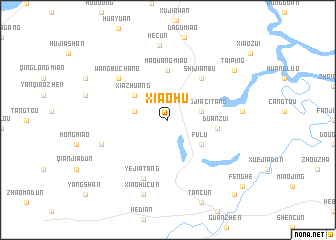 map of Xiaohu