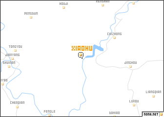 map of Xiaohu