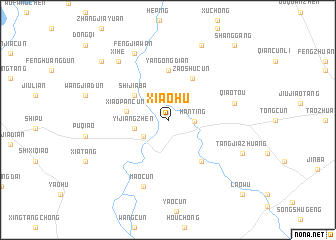 map of Xiaohu