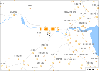 map of Xiaojiang