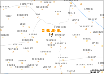 map of Xiaojiawu