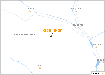 map of Xiaojihan
