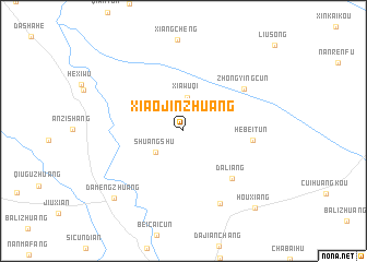 map of Xiaojinzhuang