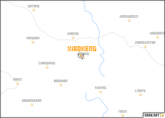 map of Xiaokeng